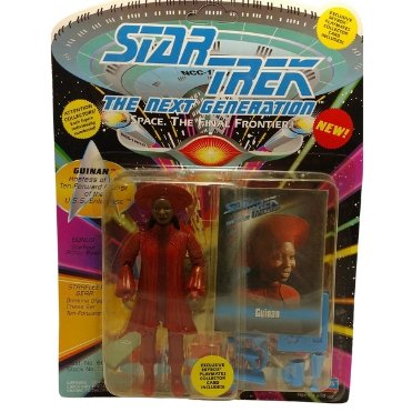 Star Trek TNG Guinan Collectible Action Figure-1993 - Mahannah's Sci-fi Universe