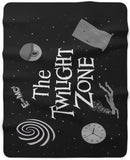 The Twilight Zone Sherpa Blanket - Mahannah's Sci-fi Universe