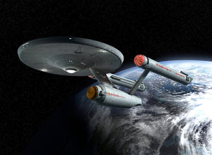 Star Trek Ship Bio-The Original NCC-1701 USS Enterprise