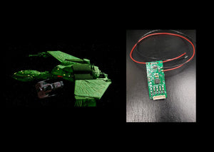 The AMT 1:350 Scale Klingon Bird of Prey Model Kit Lighting Kit by TenaControls