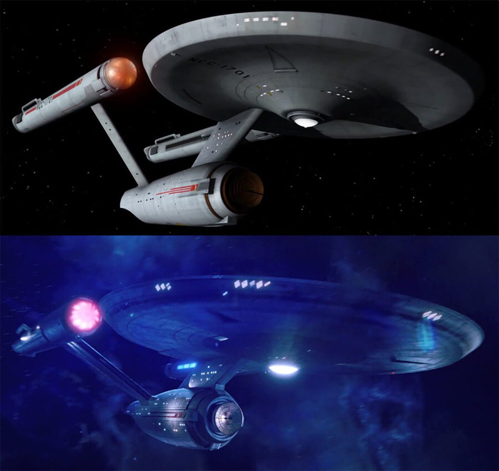 El USS Enterprise en Strange New Worlds frente a la serie original Enterprise: ¿en qué se diferencian los barcos?