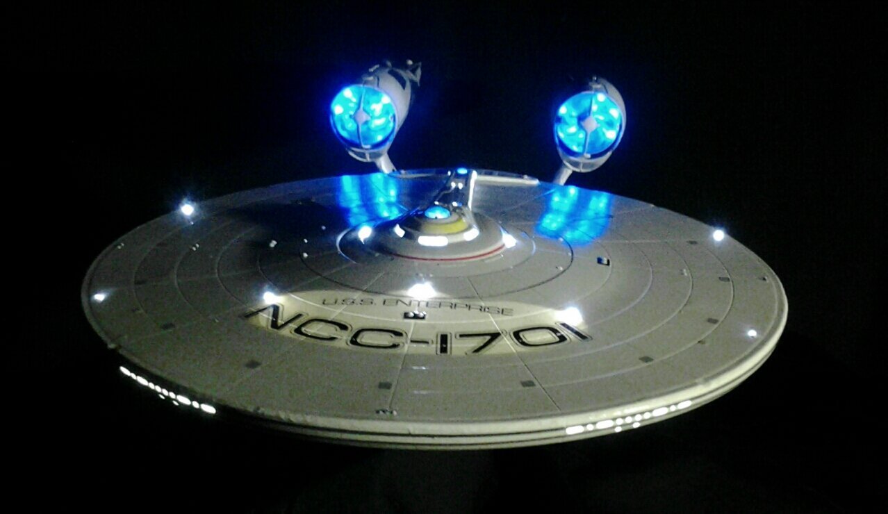 USS Enterprise NCC-1701 Scented Candle Star Trek 