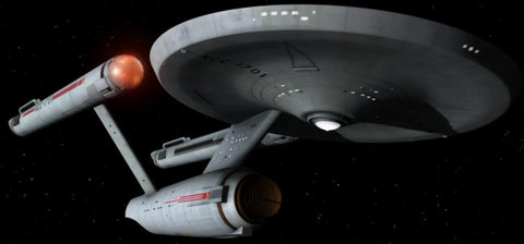 50th Anniversary 1:350 TOS Star Trek Enterprise Motor Fan Blade System W/Remote - Mahannah's Sci-fi Universe