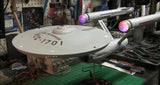 50th Anniversary 1:350 TOS Star Trek Enterprise Motor Fan Blade System W/Remote - Mahannah's Sci-fi Universe