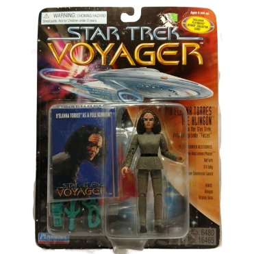 New in Box Star Trek Voyager B'Elanna Torres as Full Klingon Collectible Action Figure-1996 - Mahannah's Sci-fi Universe