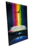 Star Trek Themed Dye Sublimation Aluminum Wall Poster With Analog Clock - Mahannah's Sci-fi Universe